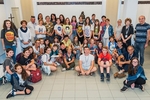 l 41042155 MTLS Trebnje udelezenci Malega likovnega tabora obiskali umetnike foto Eving